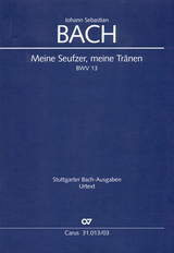 Meine Seufzer, meine Tr&auml;nen (Klavierauzug) - Johann Sebastian Bach