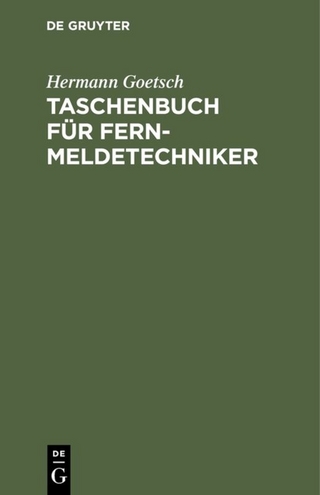 Taschenbuch für Fernmeldetechniker