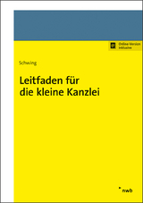 Leitfaden f&uuml;r die kleine Kanzlei - Heide Schwing