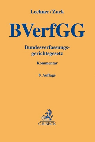 Bundesverfassungsgerichtsgesetz - Hans Lechner; Rüdiger Zuck