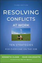 Resolving Conflicts at Work - Kenneth Cloke, Joan Goldsmith