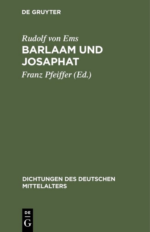 Barlaam und Josaphat - 