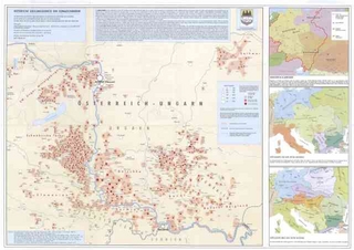 Historische Siedlungskarte der Donauschwaben