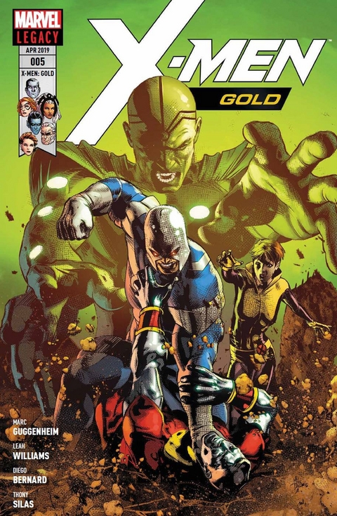 X-Men: Gold - Marc Guggenheim, Diego Bernard, Monty Nero, Leah Williams, Jose Luis, Alitha E. Martinez, Djibril Morisette-Phan, Thony Silas, Paulo Siqueira