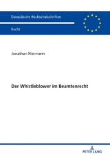 Der Whistleblower im Beamtenrecht - Jonathan Niermann