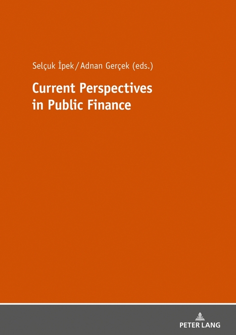 Current Perspectives in Public Finance - 