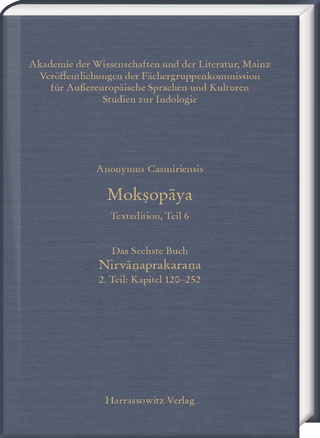 Mokṣopāya - Textedition, Teil 6, Das Sechste Buch: Nirvāṇaprakaraṇa. 2. Teil: Kapitel 120–252