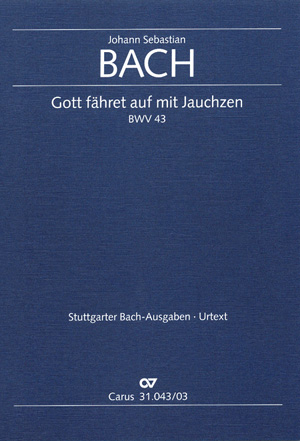 Gott f&auml;hret auf mit Jauchzen (Klavierauszug) - Johann Sebastian Bach
