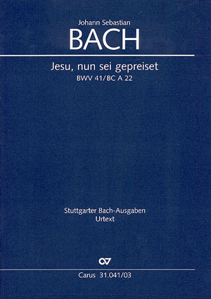 Jesu, nun sei gepreiset (Klavierauszug)
