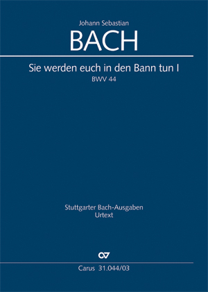 Sie werden euch in den Bann tun (Klavierauszug) - Johann Sebastian Bach