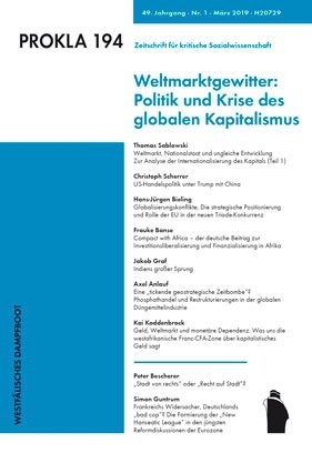 Weltmarktgewitter: Politik und Krise des globalen Kapitalismus
