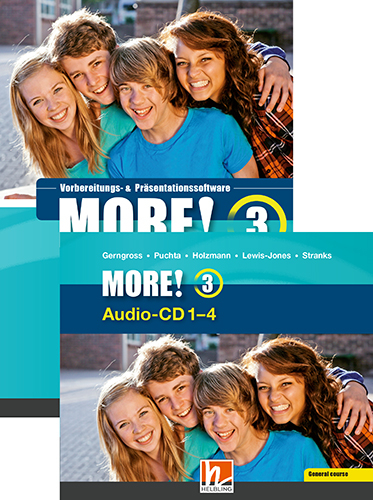 MORE! 3 Schulpaket digital General Course - Günter Gerngross, Herbert Puchta, Christian Holzmann, Peter Lewis-Jones, Jeff Stranks