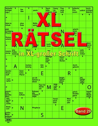 XL-Rätsel-Heft in grosser Schrift 2 Hefte a 128 Seiten