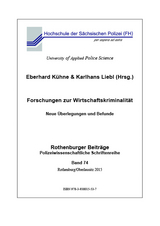 Forschungen zur Wirtschaftskriminalit&auml;t - 