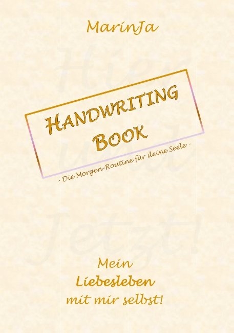 Handwriting Book -  MarinJa