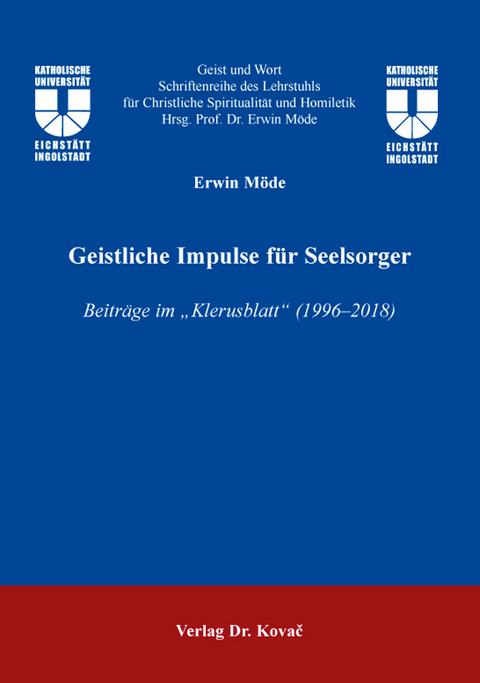 Geistliche Impulse f&uuml;r Seelsorger - 
