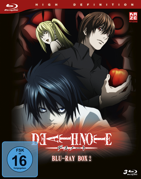 Death Note - Blu-ray Box 2 (Episode 19-37) (3 Blu-rays) - Tetsuro Araki