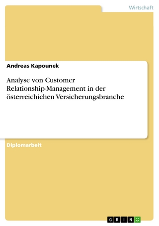 Analyse von Customer Relationship-Management in der österreichichen Versicherungsbranche