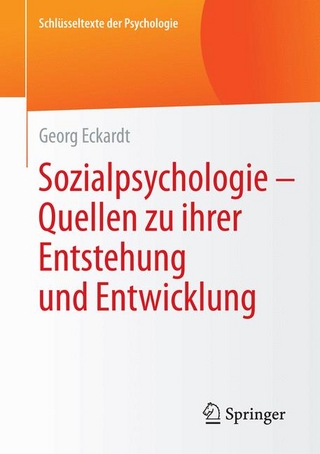 Sozialpsychologie – Quellen  zu ihrer Entstehung und Entwicklung