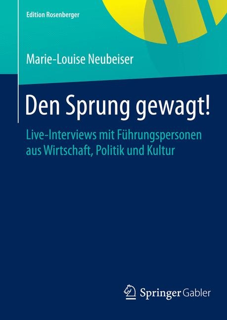Den Sprung gewagt! - Marie-Louise Neubeiser