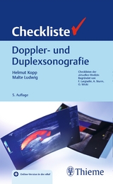 Checkliste Doppler- und Duplexsonografie - Kopp, Helmut; Ludwig, Malte