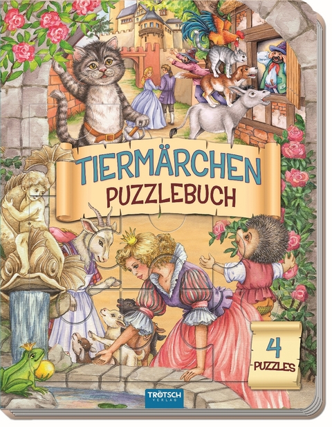 Tr&ouml;tsch Tierm&auml;rchen Puzzlebuch