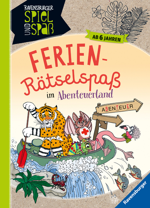 Ferien-R&auml;tsel-Spa&szlig; im Abenteuerland - James Gollert, Martine Richter