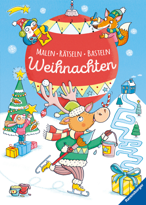 Malen - R&auml;tseln - Basteln: Weihnachten