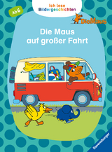 Ich lese Bildergeschichten Die Maus: Die Maus auf gro&szlig;er Fahrt
