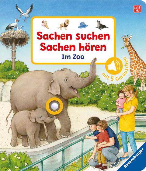 Sachen suchen, Sachen h&ouml;ren: Im Zoo - Frauke Nahrgang