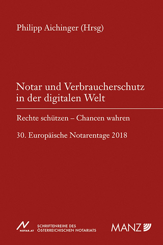 Notar und Verbraucherschutz in der digitalen Welt