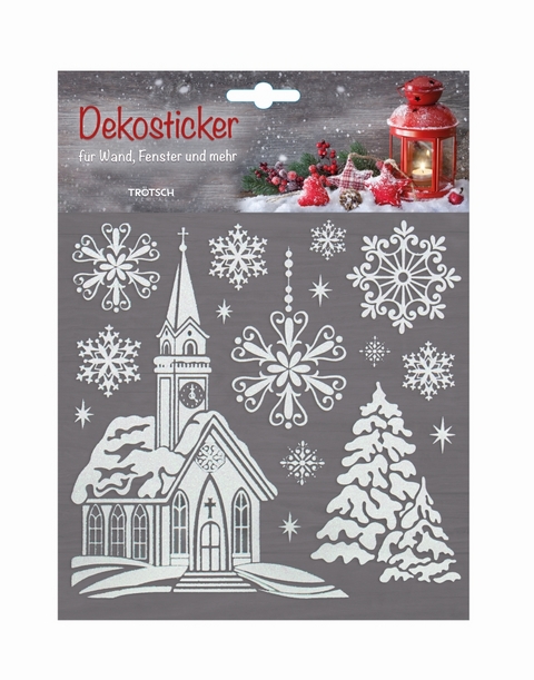 Weihnachtsidylle Dekosticker