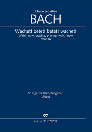 Wachet! betet! betet! wachet! (Klavierauszug)