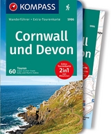 KOMPASS Wanderf&uuml;hrer Cornwall und Devon, 60 Touren mit Extra-Tourenkarte - Dr. Claus-G&uuml;nther Frank, Gaby und Martin Hafen