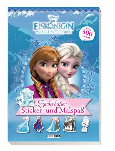 Disney Die Eisk&ouml;nigin: Zauberhafter Sticker- und Malspa&szlig; -  Panini