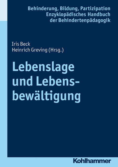 Lebenslage und Lebensbew&auml;ltigung - 
