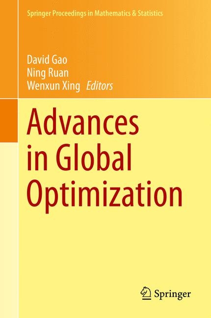 Advances in Global Optimization - 