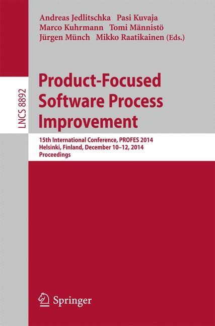 Product-Focused Software Process Improvement - 
