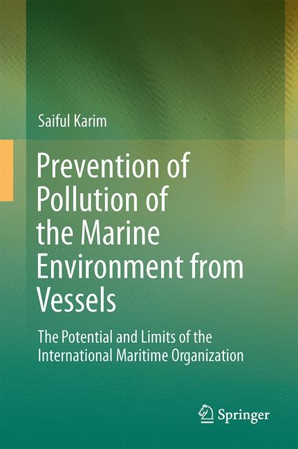 Prevention of Pollution of the Marine Environment from Vessels - Md Saiful Karim