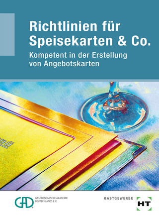 eBook inside: Buch und eBook Richtlinien für Speisekarten & Co.