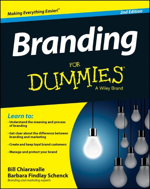 Branding For Dummies - Bill Chiaravalle, Barbara Findlay Schenck