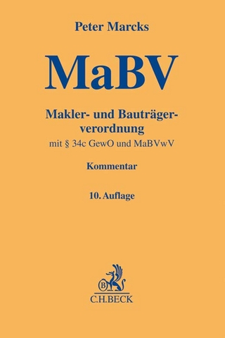 Makler- und Bauträgerverordnung . MaBV