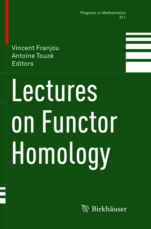 Lectures on Functor Homology - 
