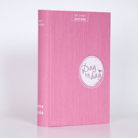 My Diary 2019-2028 flamingo-rose - 
