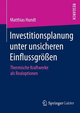 Investitionsplanung unter unsicheren Einflussgrößen