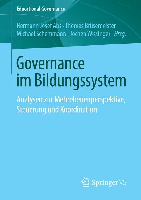Governance im Bildungssystem - 