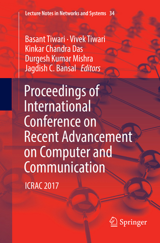 Proceedings of International Conference on Recent Advancement on Computer and Communication