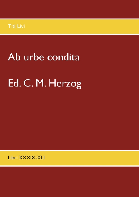 Ab urbe condita - Titus Livius