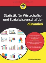 Statistik f&uuml;r Wirtschafts- und Sozialwissenschaftler f&uuml;r Dummies - Thomas Krickhahn