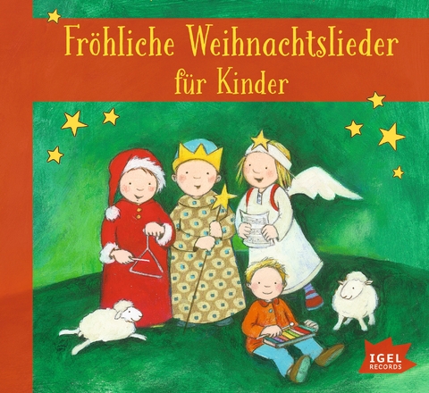 Fr&ouml;hliche Weihnachtslieder f&uuml;r Kinder, 1 Audio-CD - 